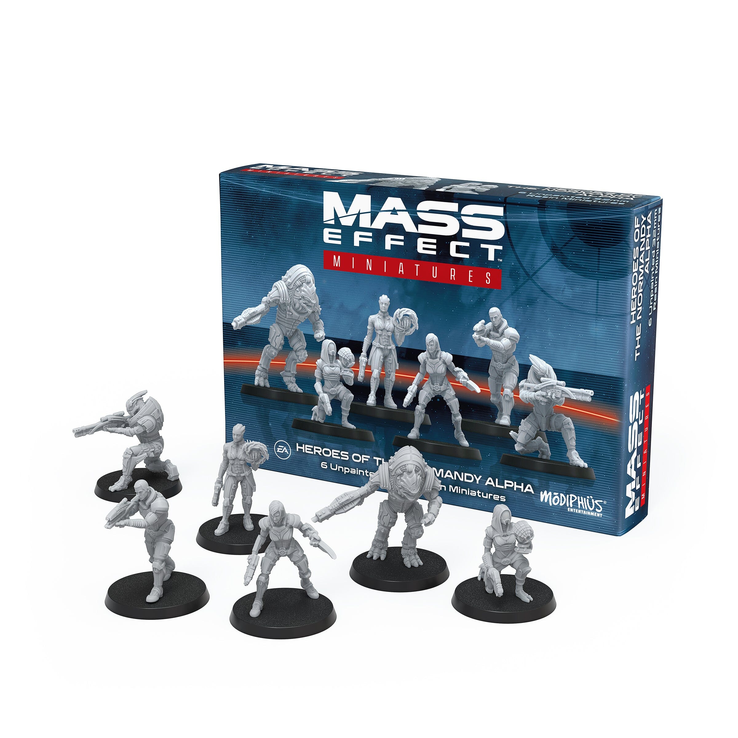 Mass Effect Miniatures - Heroes of the Normandy Alpha Mass Effect: The Board Game Modiphius Entertainment 