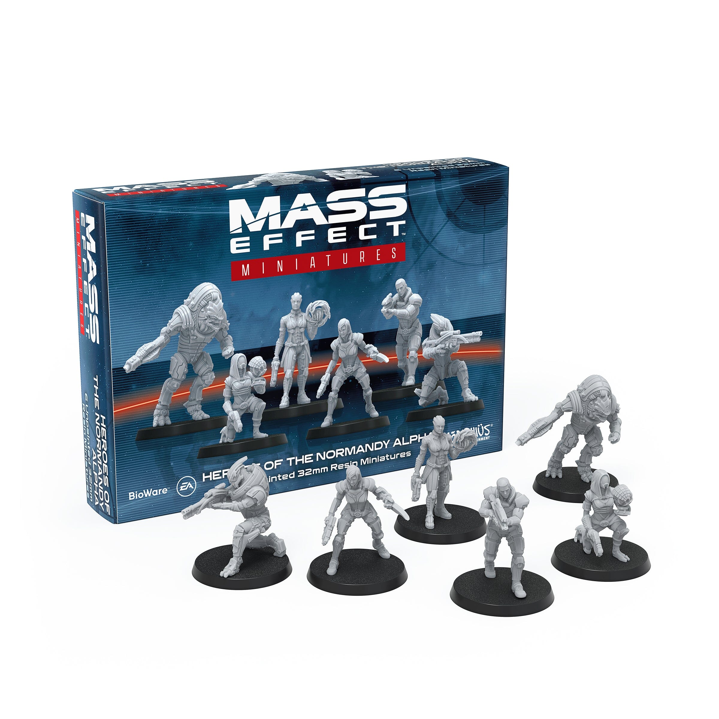 Mass Effect Miniatures - Heroes of the Normandy Alpha Mass Effect: The Board Game Modiphius Entertainment 