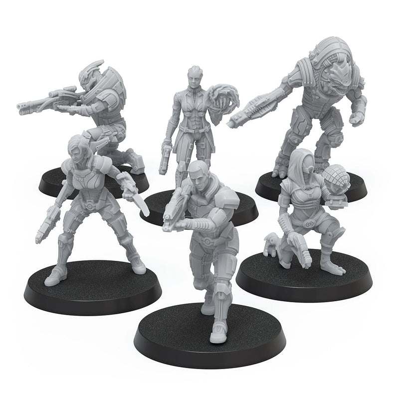 Mass Effect Miniatures - Heroes of the Normandy Alpha Mass Effect: The Board Game Modiphius Entertainment 