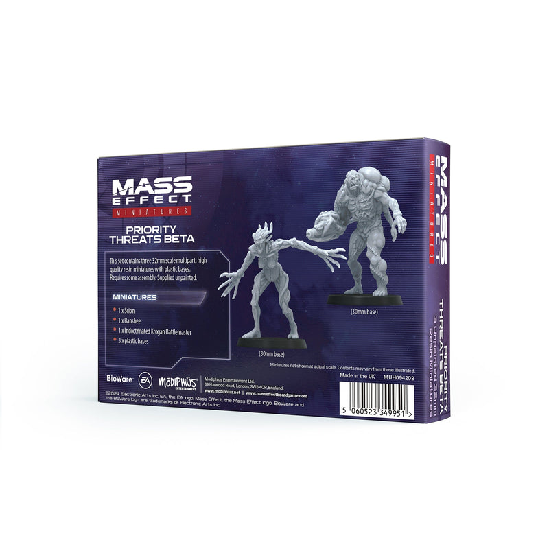 Mass Effect Miniatures - Priority Threats Beta Mass Effect: The Board Game Modiphius Entertainment 