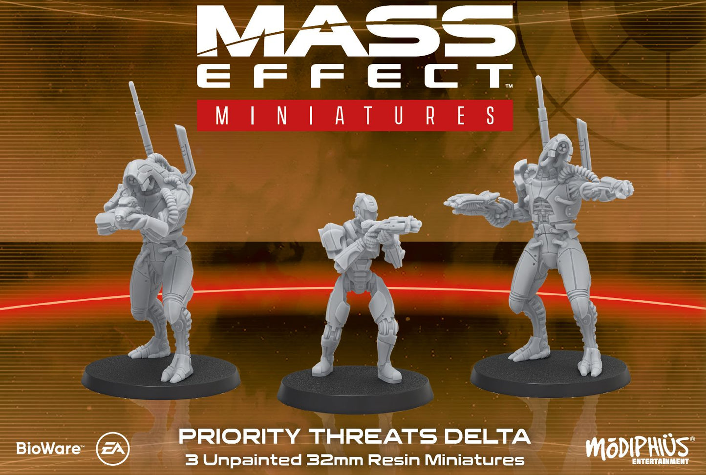 Mass Effect Miniatures - Priority Threats Delta Mass Effect: The Board Game Modiphius Entertainment 