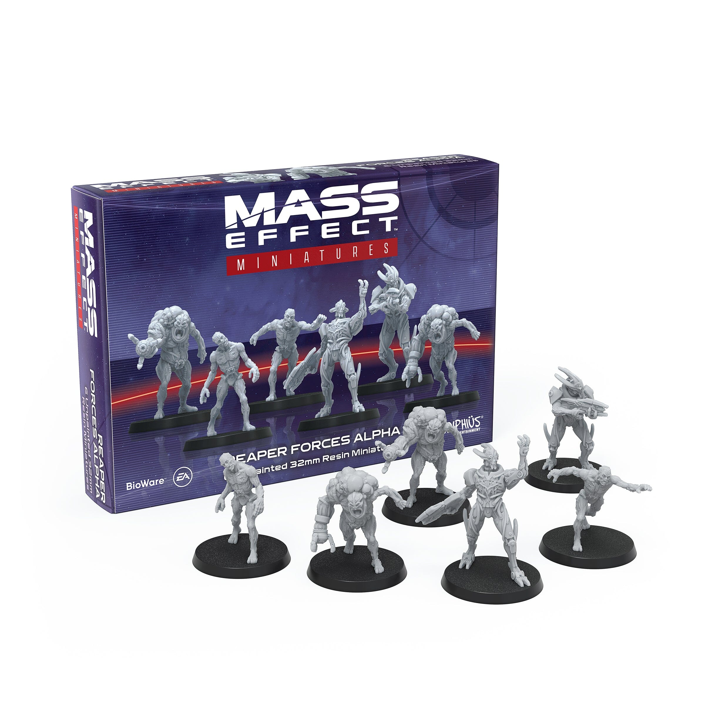 Mass Effect Miniatures - Reaper Forces Alpha Mass Effect: The Board Game Modiphius Entertainment 