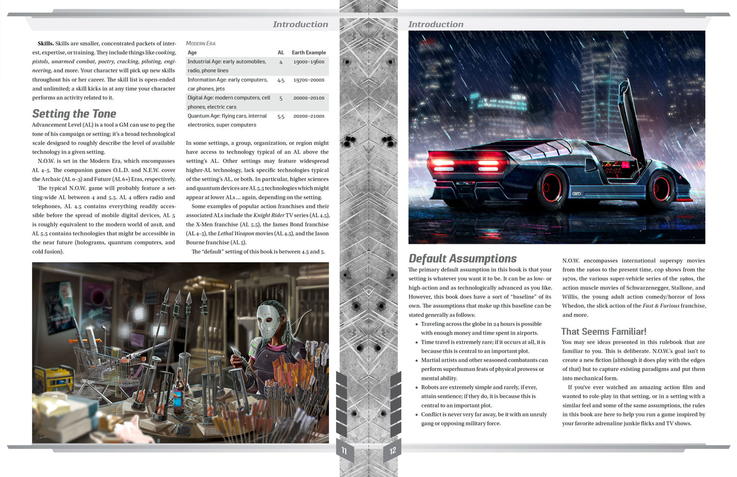 N.O.W. The Modern Action Roleplaying Game WOIN EN Publishing 