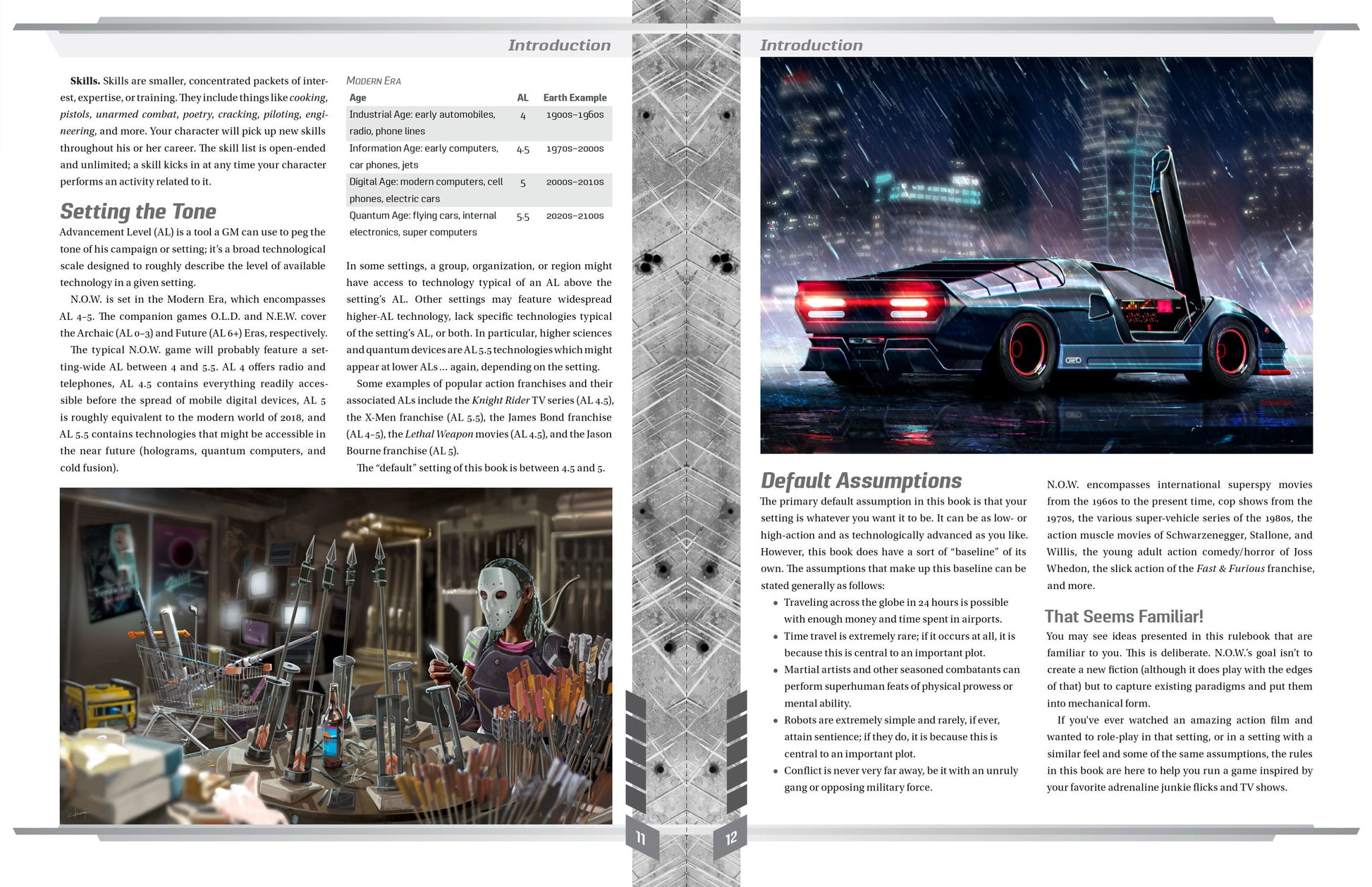 N.O.W. The Modern Action Roleplaying Game WOIN EN Publishing 