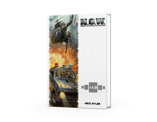 N.O.W. The Modern Action Roleplaying Game WOIN EN Publishing 