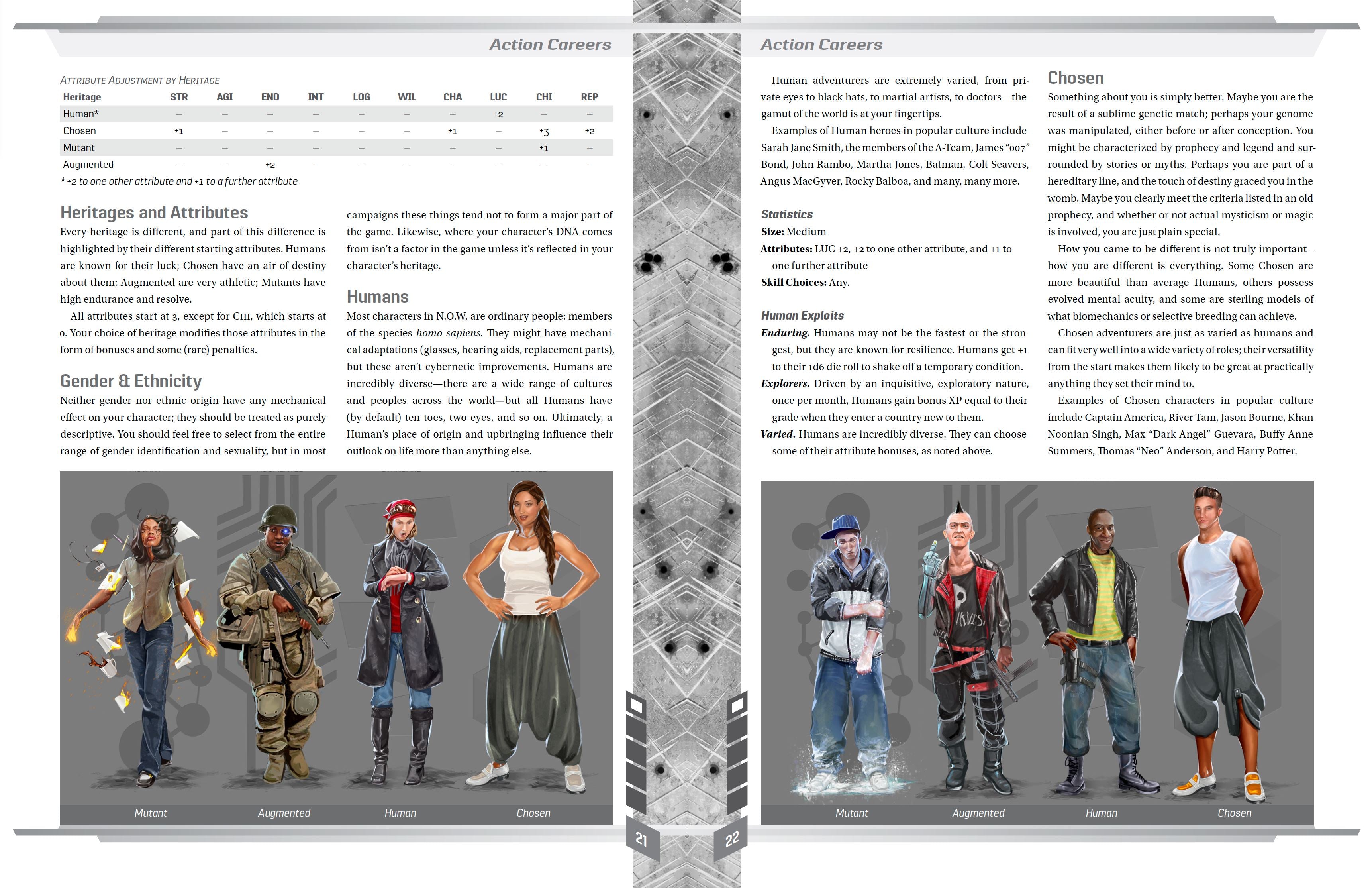 N.O.W. The Modern Action Roleplaying Game – Modiphius Entertainment