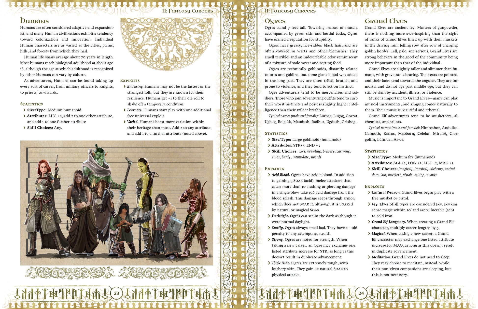 O.L.D. The Fantasy Heroic Roleplaying Game WOIN EN Publishing 