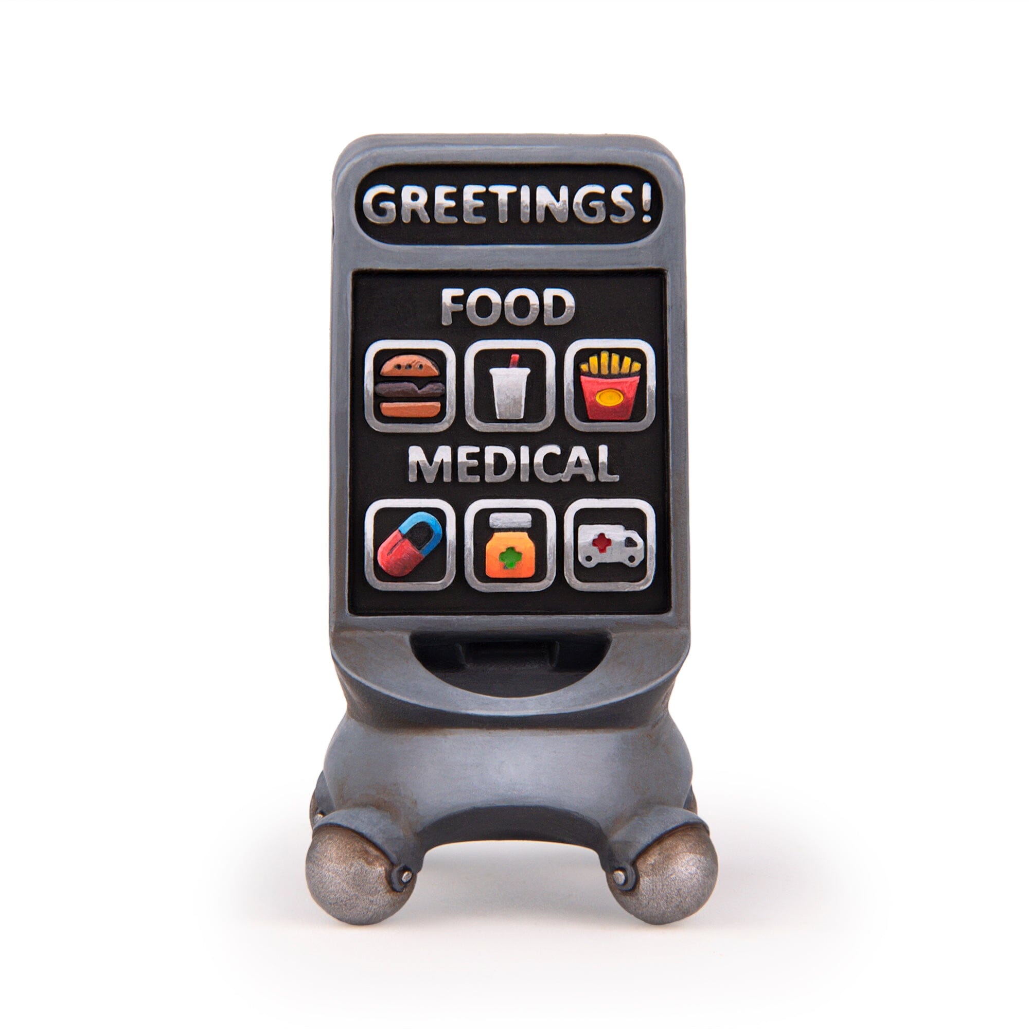 Paranoia Miniatures: Consoles and Vending Machine Paranoia: Five Clones from Alpha Complex Modiphius Entertainment 