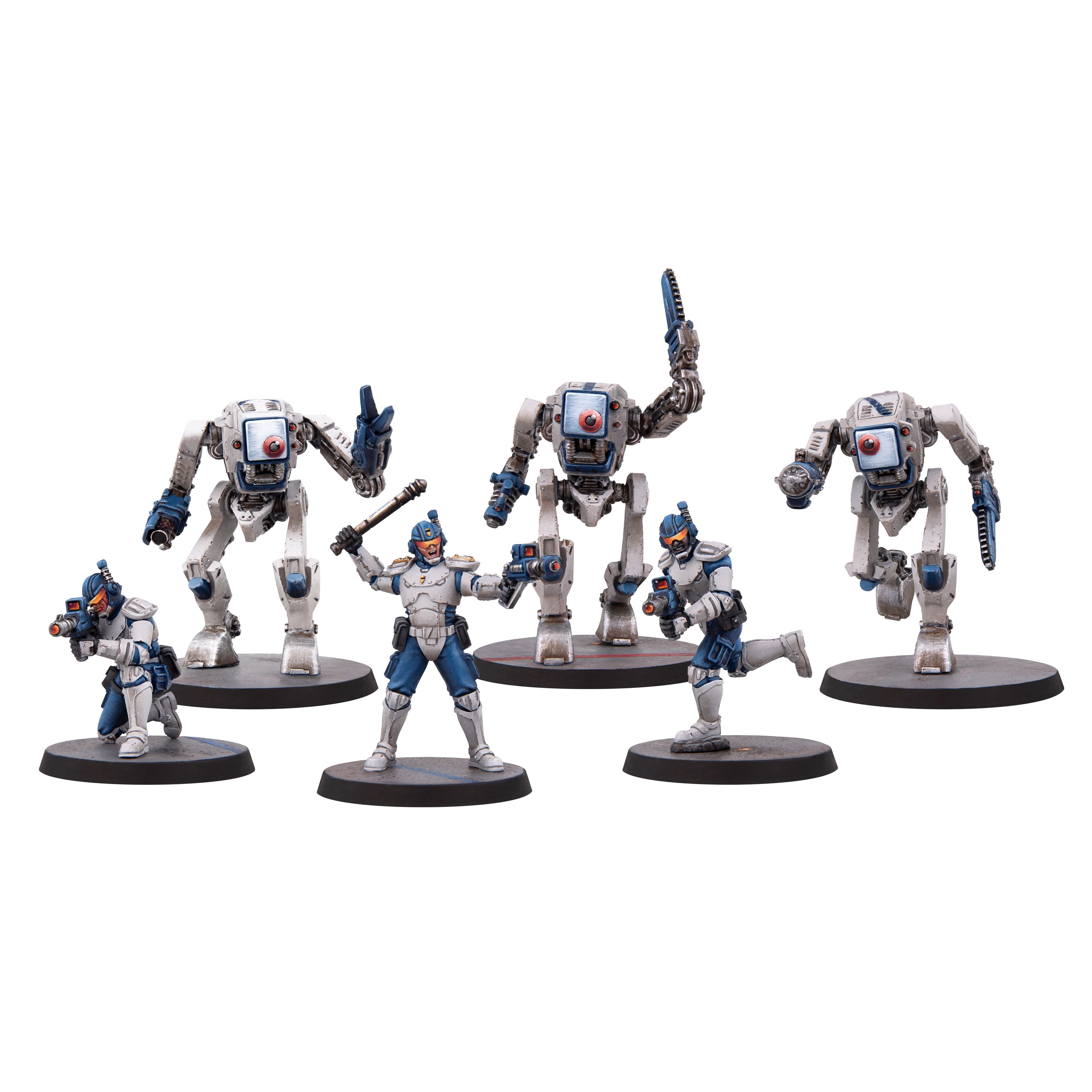 Paranoia Miniatures: Security Paranoia: Five Clones from Alpha Complex Modiphius Entertainment 