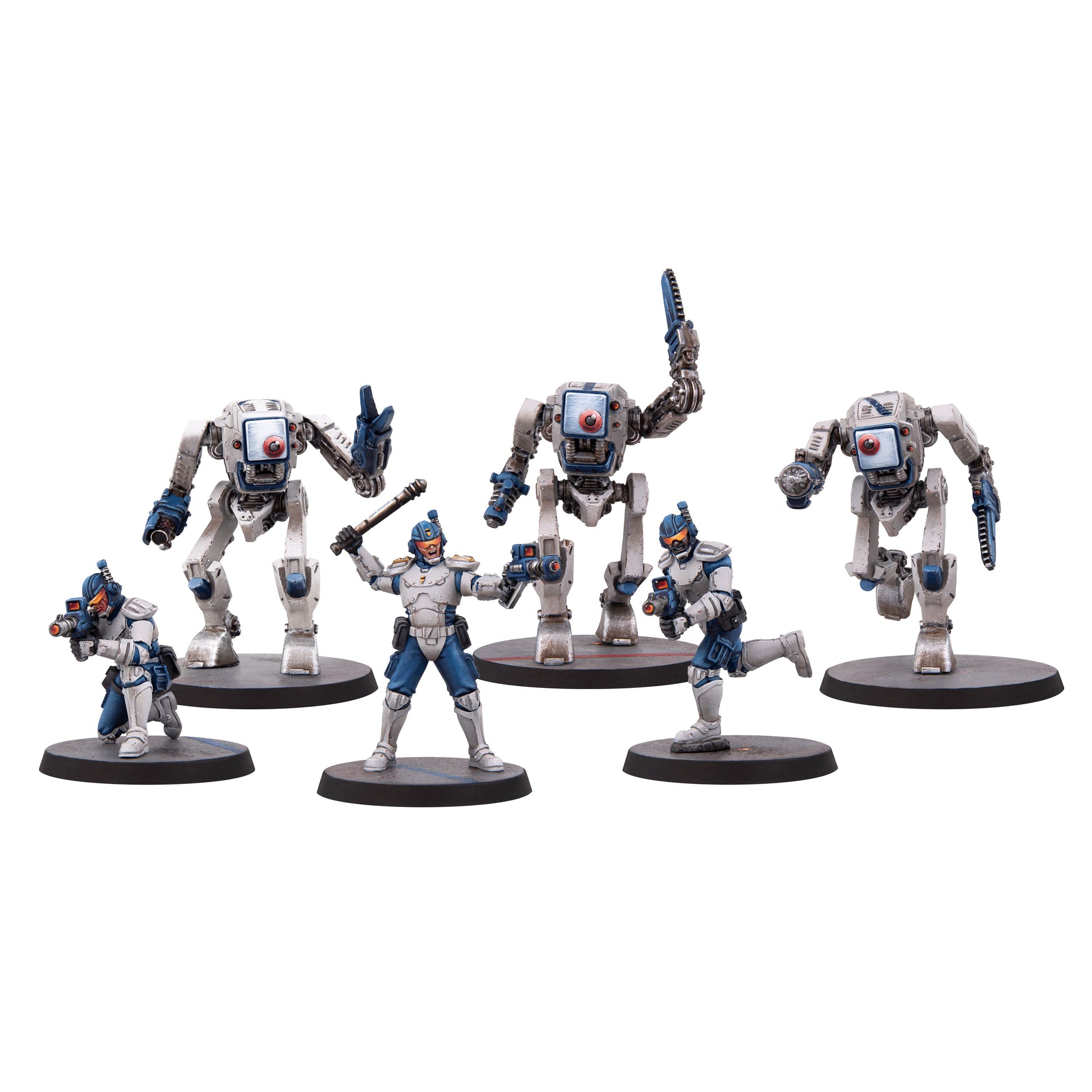 Paranoia Miniatures: Security Paranoia: Five Clones from Alpha Complex Modiphius Entertainment 