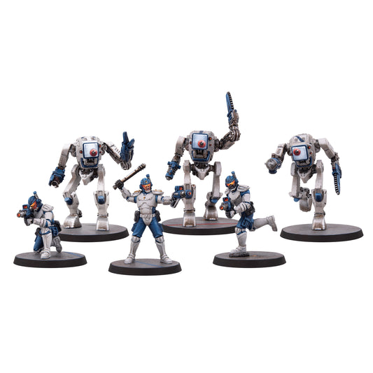 Paranoia Miniatures: Security Paranoia: Five Clones from Alpha Complex Modiphius Entertainment 