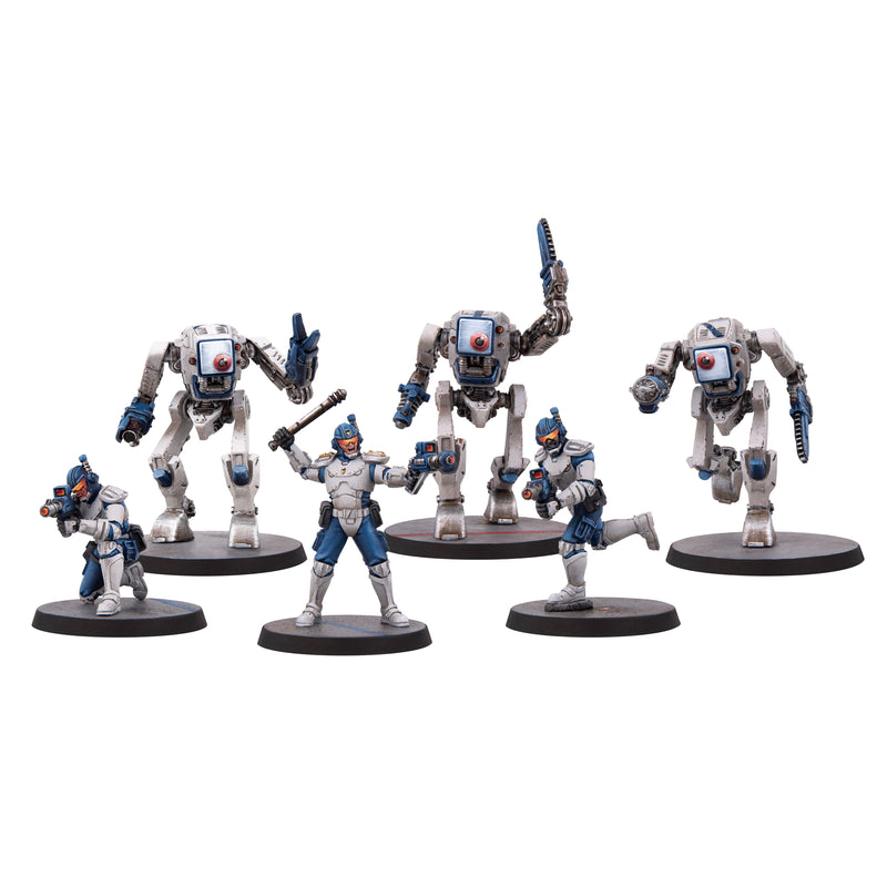 Paranoia Miniatures: Security Paranoia: Five Clones from Alpha Complex Modiphius Entertainment 