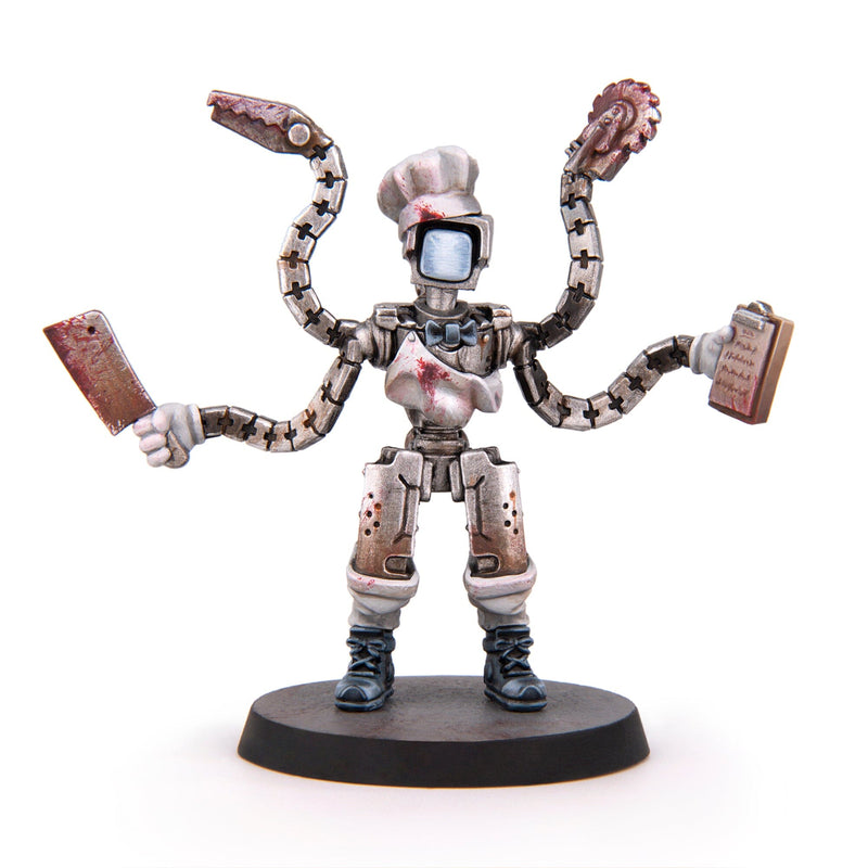 Paranoia Miniatures: Utility Bots Paranoia: Five Clones from Alpha Complex Modiphius Entertainment 