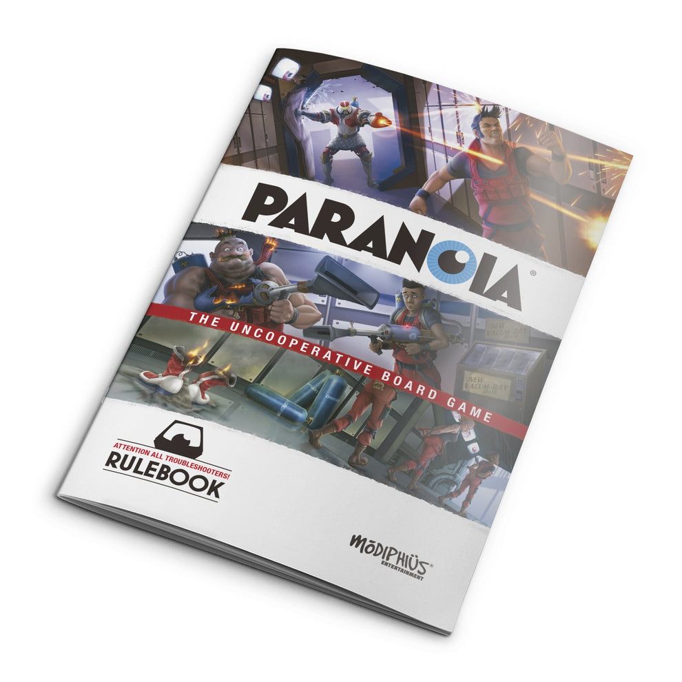 Paranoia: The Uncooperative Board Game – Modiphius Entertainment