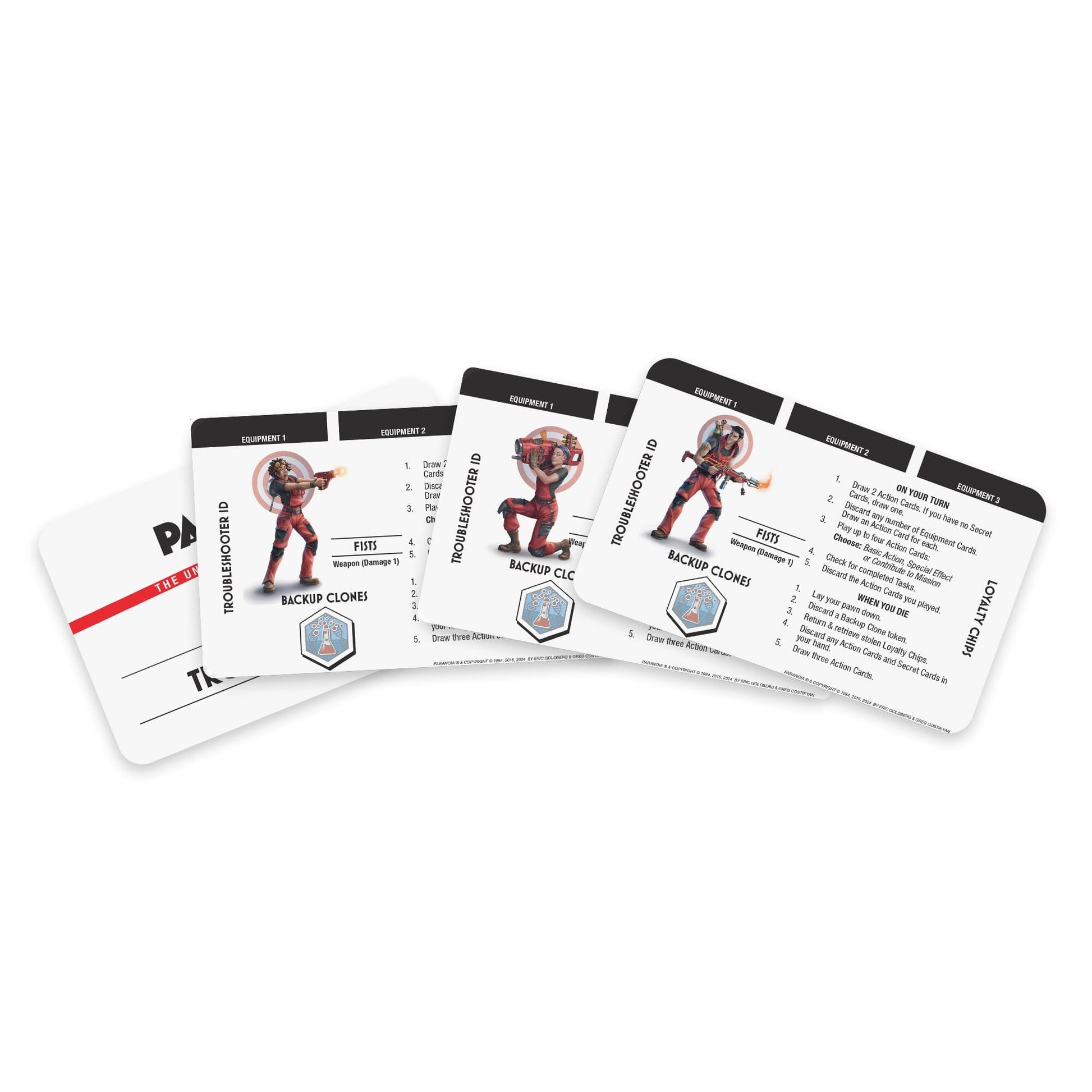 Paranoia: The Uncooperative Board Game - Base Game Paranoia: The Uncooperative Board Game Modiphius Entertainment 