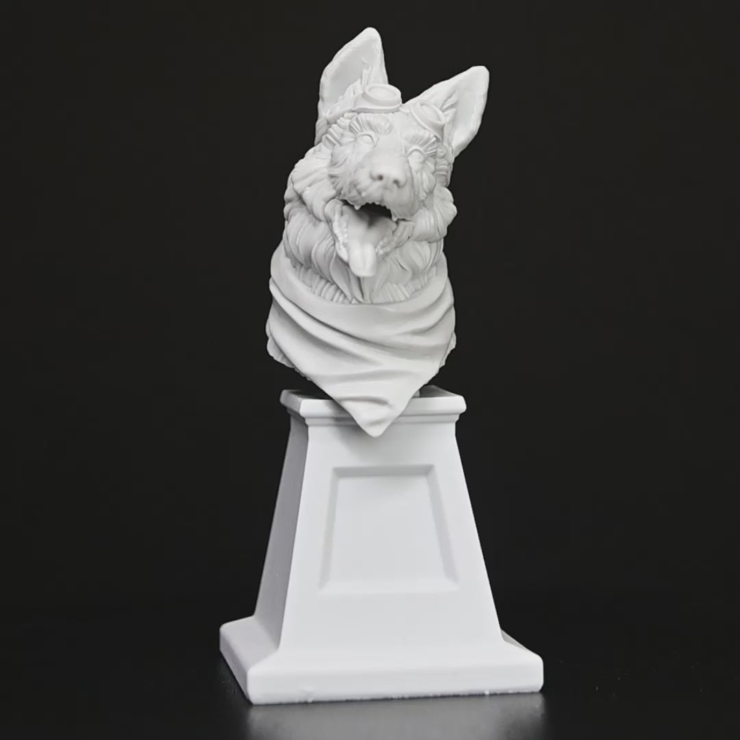 Fallout Painter's Bust - Dogmeat