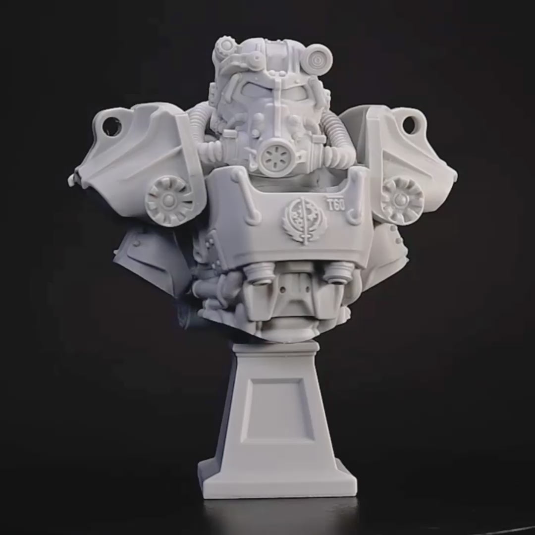 Fallout Painter's Bust - T-60
