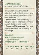 Raiders of the Serpent Sea: Game Master Cards (5E) Raiders of the Serpent Sea Modiphius Entertainment 