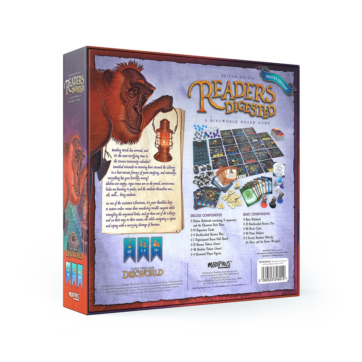 Readers Digested (Deluxe) - A Discworld Board Game - Pre-Order Bundle Discworld Modiphius Entertainment 