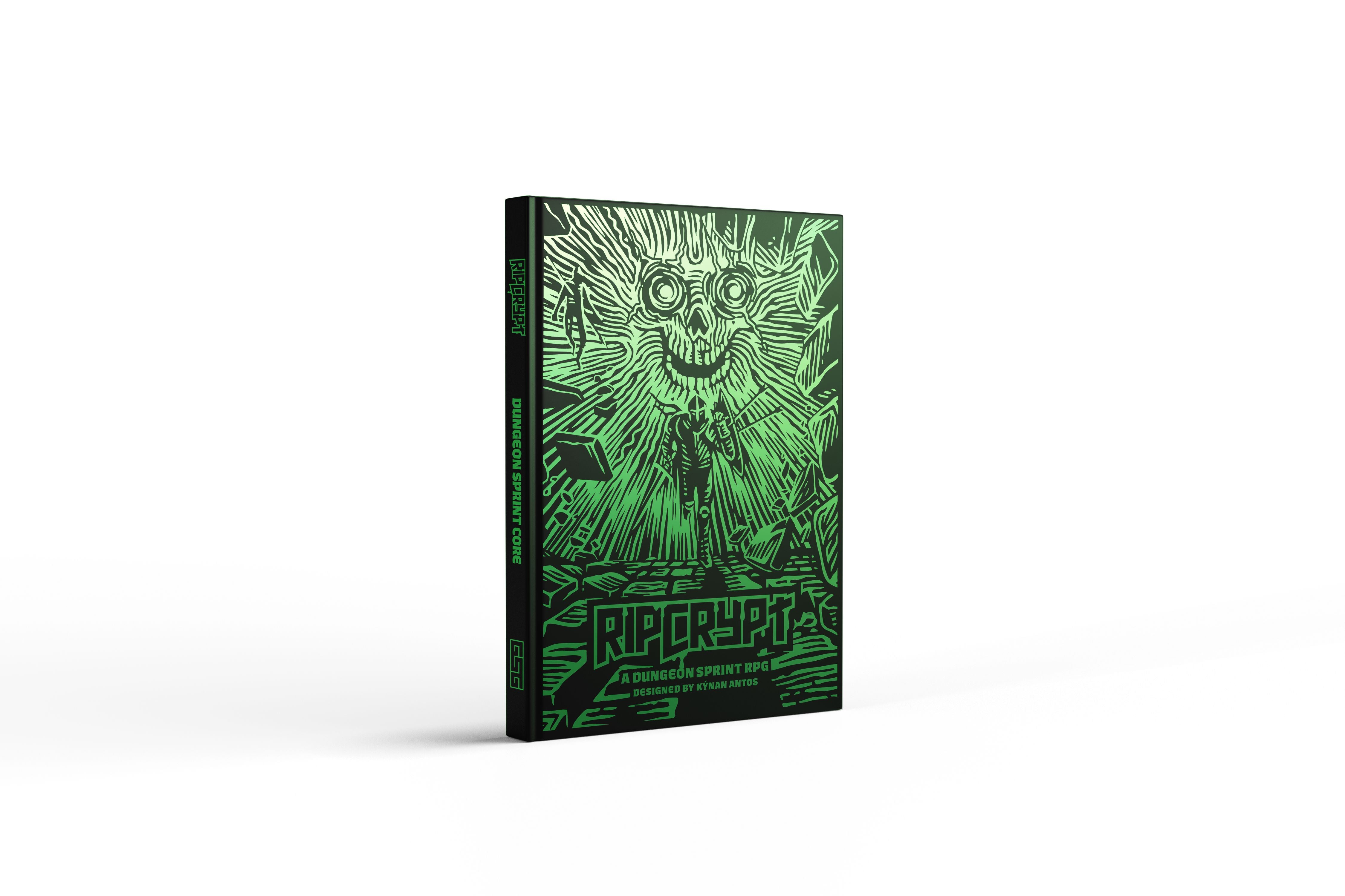 Cryptcore RipCrypt Core Rulebook (Premium Edition) – Modiphius Entertainment