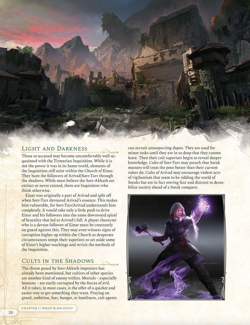 Solasta Campaign Rulebook: Revised Edition (PDF) Five Parsecs From Home Modiphius Entertainment 