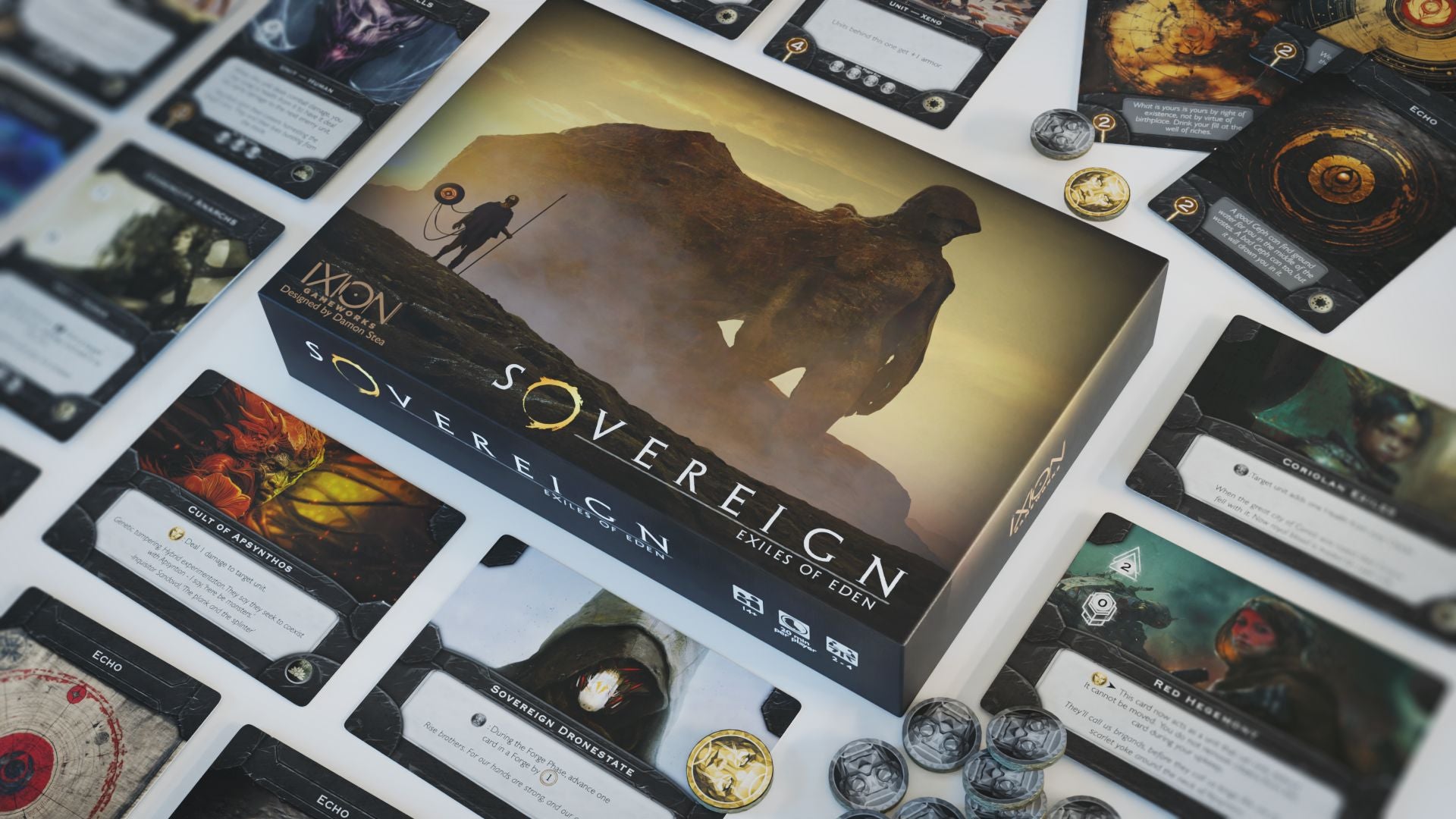Sovereign - Exiles of Eden (Expansion) Sovereign - Fall of Wormwood Ixion Gameworks 