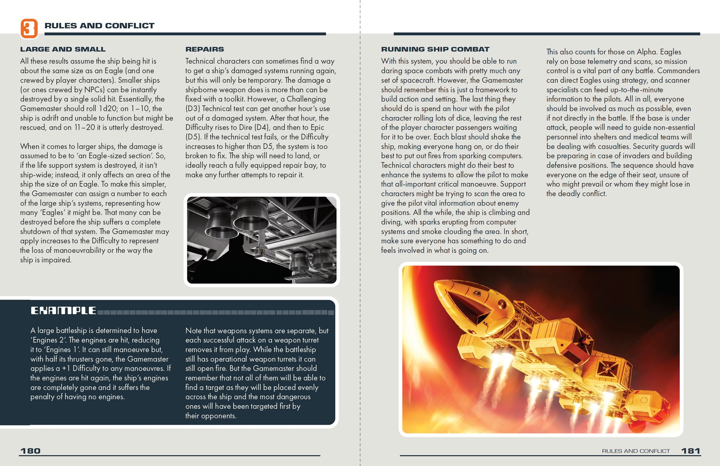 Space: 1999 Core Rulebook – Modiphius Entertainment