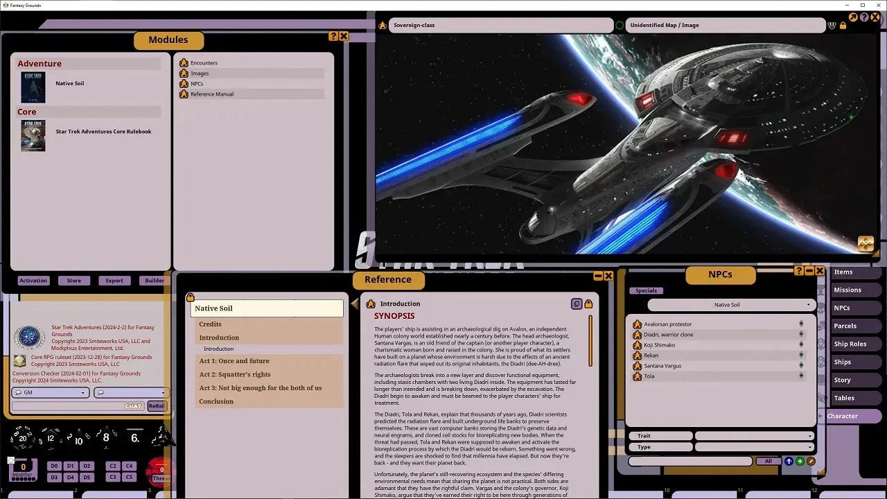 Star Trek Adventures - Native Soil - Fantasy Grounds VTT Star Trek Adventures Modiphius Entertainment 