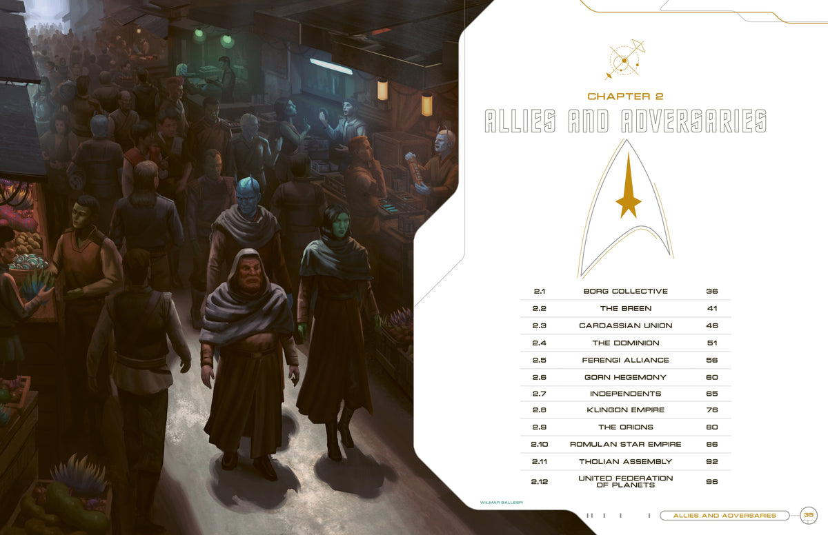 Star Trek Adventures - Second Edition - Allies and Adversaries Sourcebook PDF Star Trek Adventures Modiphius Entertainment 