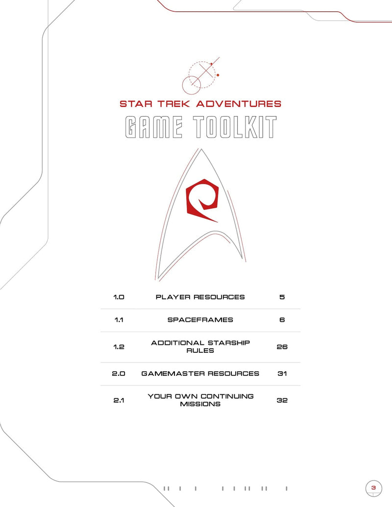 Star Trek Adventures - Second Edition - Game Toolkit Star Trek Adventures Modiphius Entertainment 