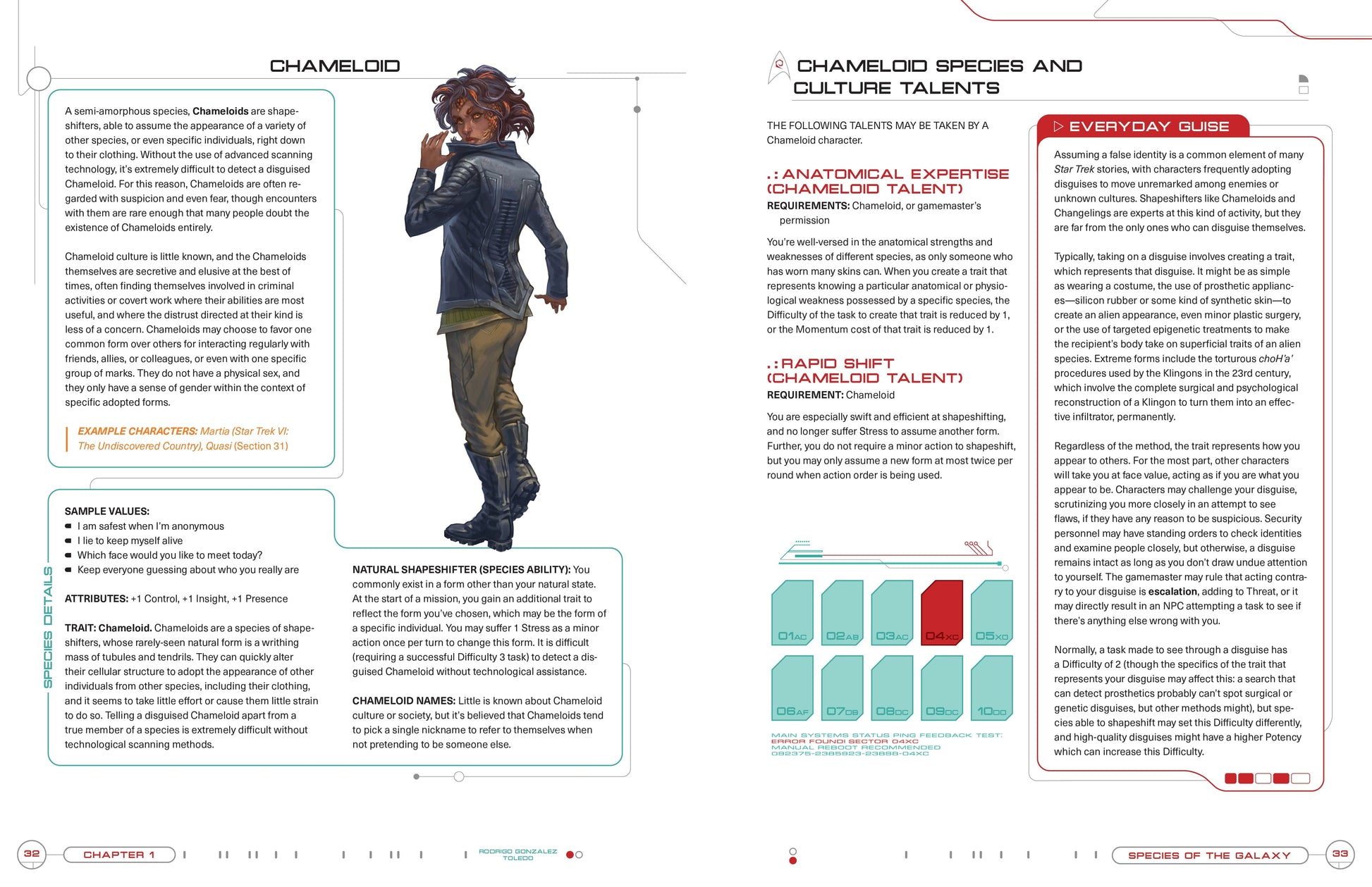 Star Trek Adventures - Second Edition - Species Sourcebook Star Trek Adventures Modiphius Entertainment 