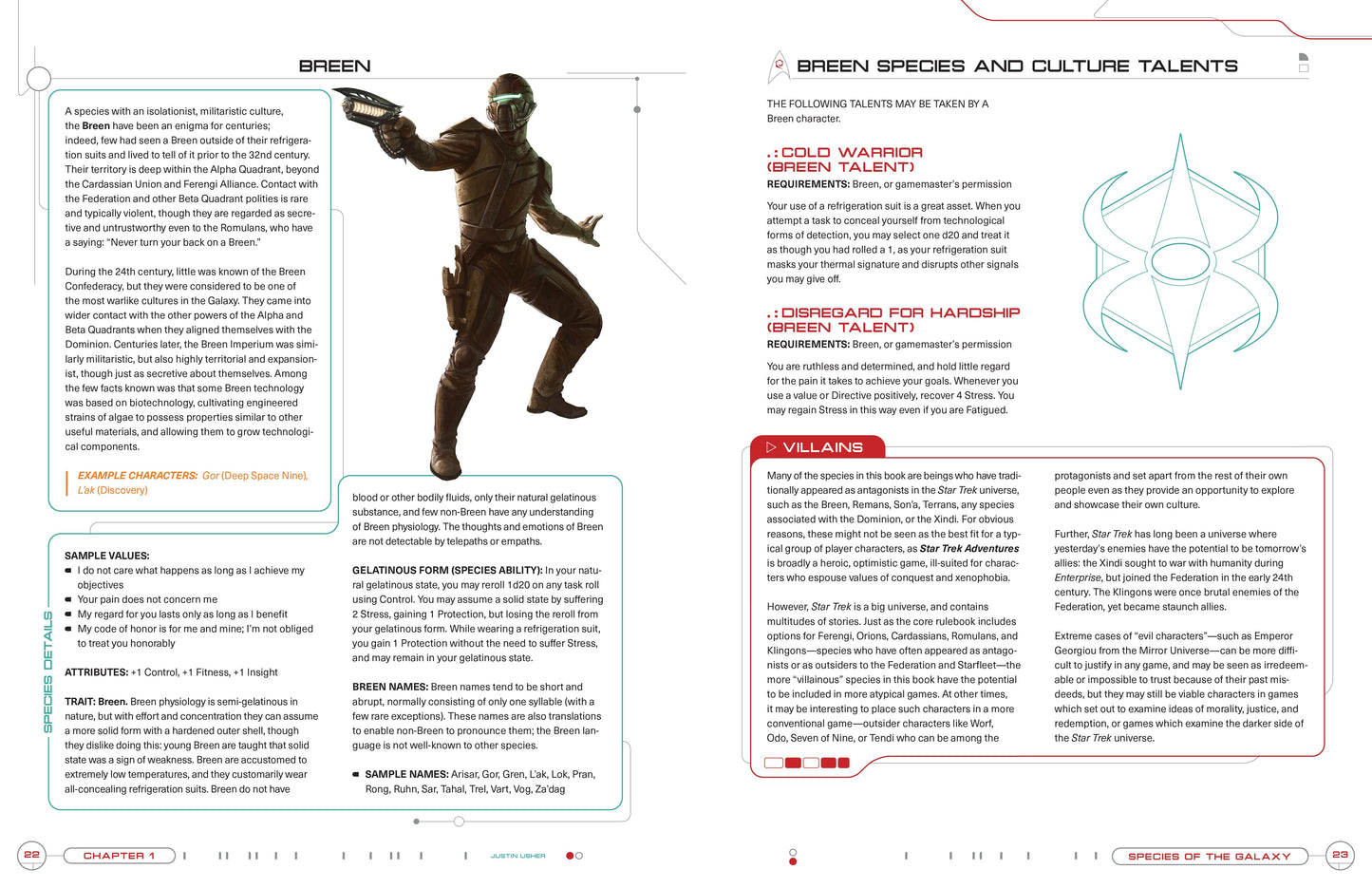 Star Trek Adventures - Second Edition - Species Sourcebook Star Trek Adventures Modiphius Entertainment 