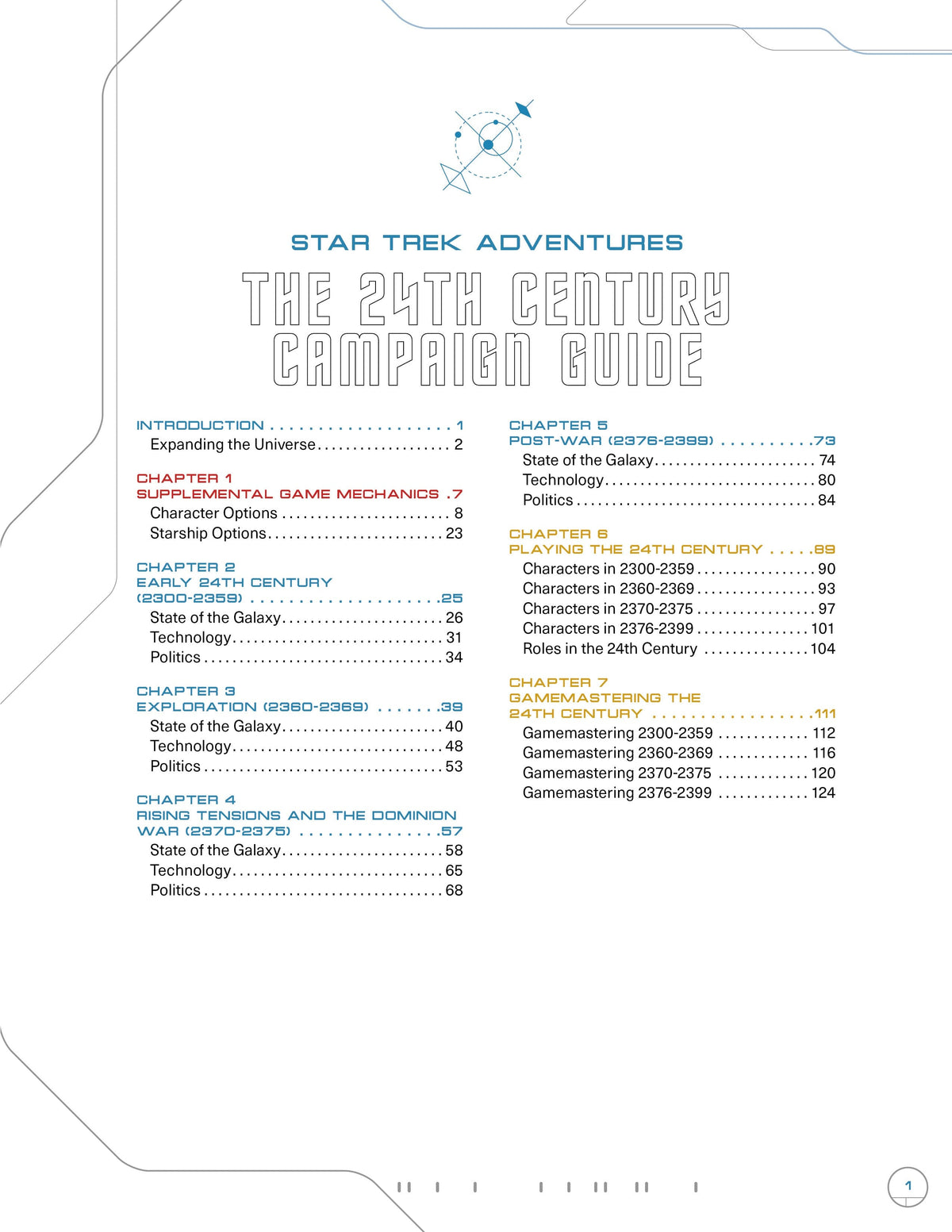 Star Trek Adventures - Second Edition - The 24th Century Campaign Guide Star Trek Adventures Modiphius Entertainment 