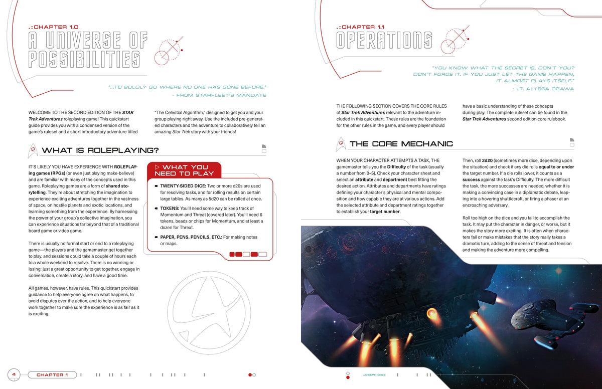 Star Trek Adventures: FREE PDF Quickstart Guide