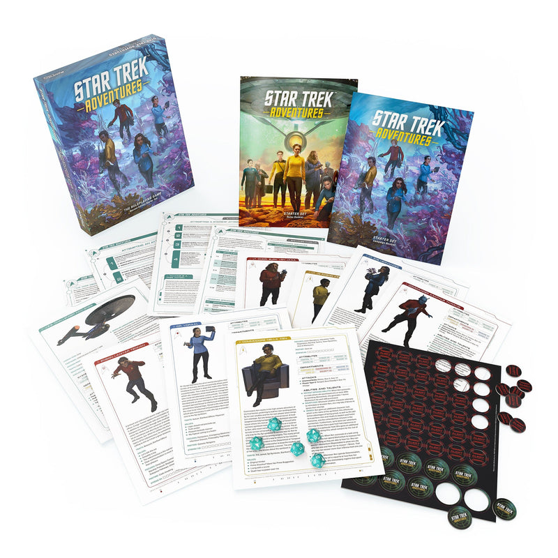 Star Trek Adventures The Roleplaying Game Second Edition Starter Set Star Trek Adventures Modiphius Entertainment 