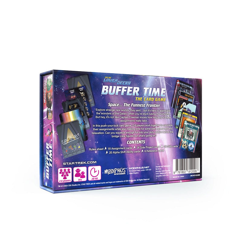 Star Trek: Lower Decks - Buffer Time: The Card Game Star Trek Adventures Modiphius Entertainment 