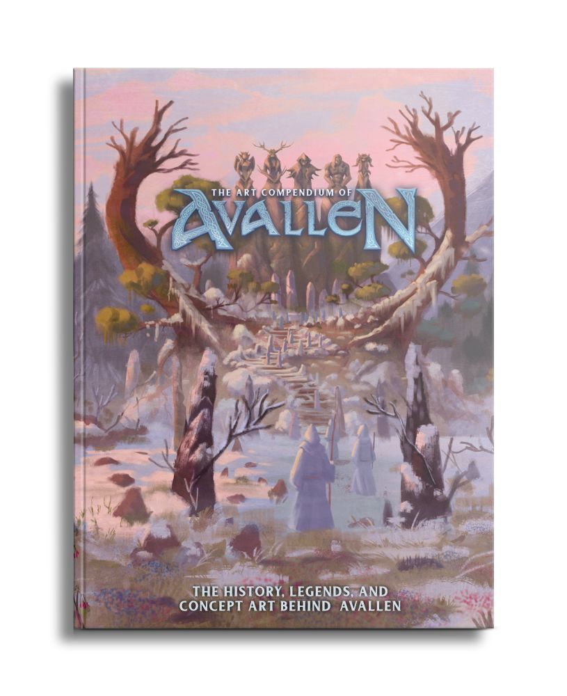 The Art Compendium of Avallen - Art Book Legends of Avallen Adder Stone Games 