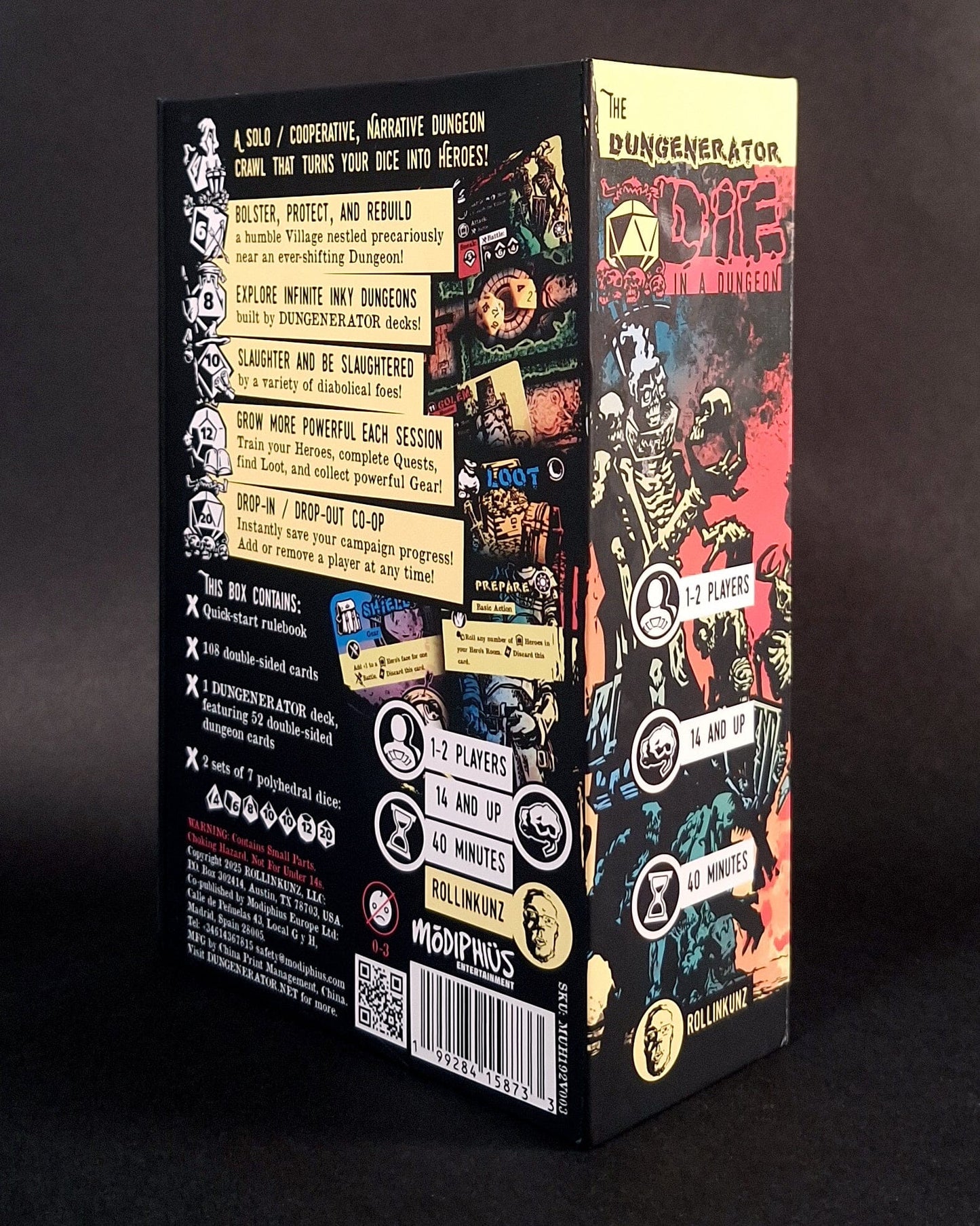 The DUNGENERATOR: DIE in a Dungeon The DUNGENERATOR ROLLINKUNZ 