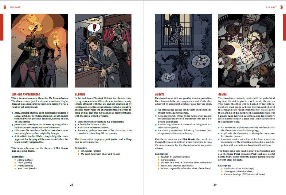 The Troubleshooters - Core Rule Book Standard The Troubleshooters Helmgast 