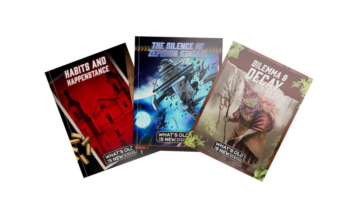 WOIN Starter Box Set (What's OLD is NEW Roleplaying System) WOIN EN Publishing 