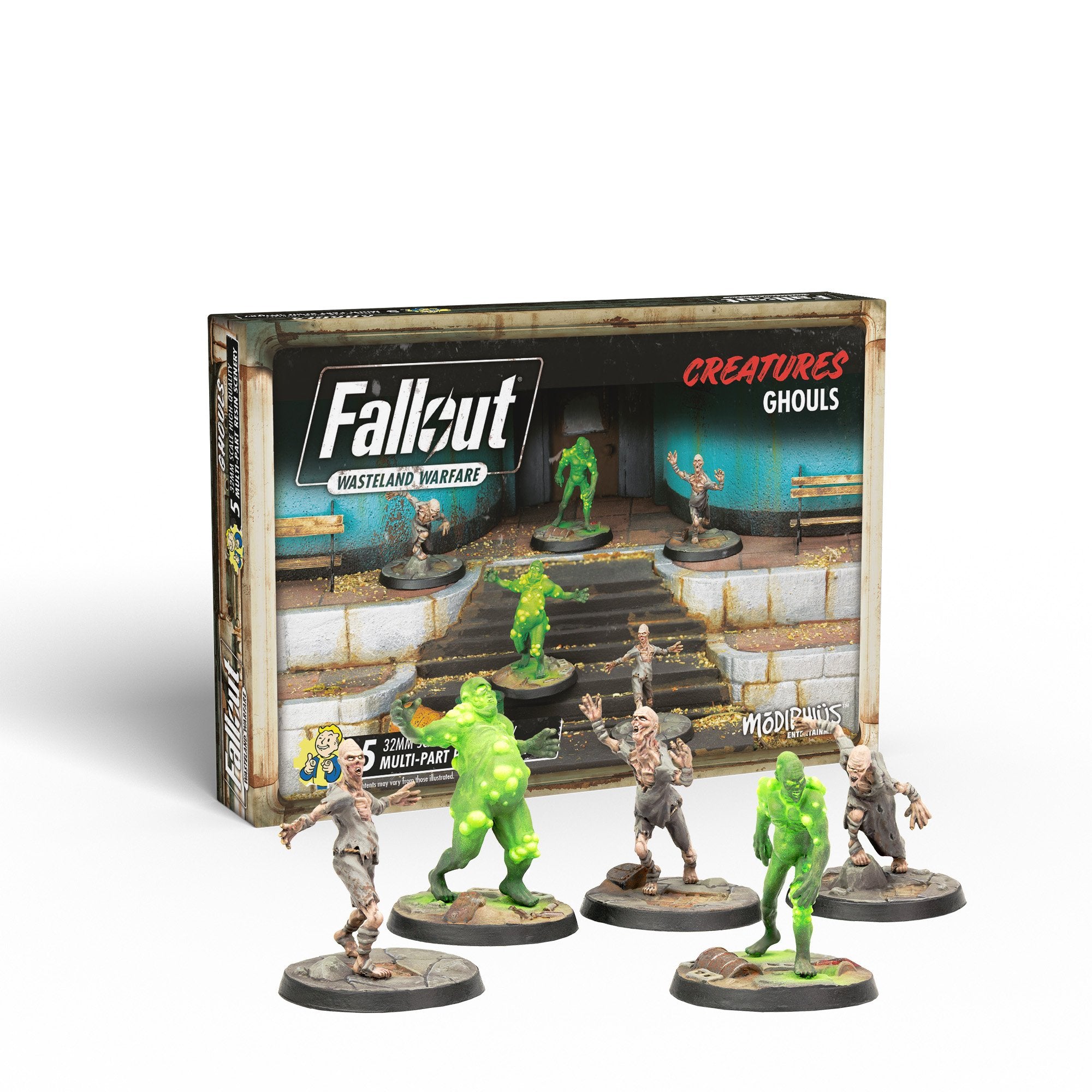 Fallout Wasteland Warfare Game Creatures: Ghouls - RPG – Modiphius