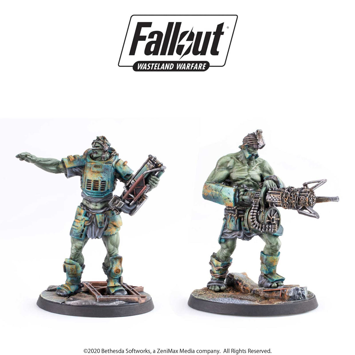 Fallout: Wasteland Warfare - Flesh and Metal Bundle – Modiphius ...