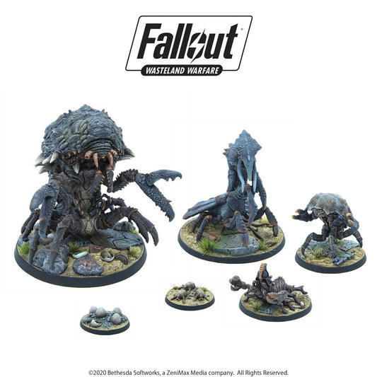 Fallout: Wasteland Warfare - Wasteland Creatures: Mirelurk Bundle