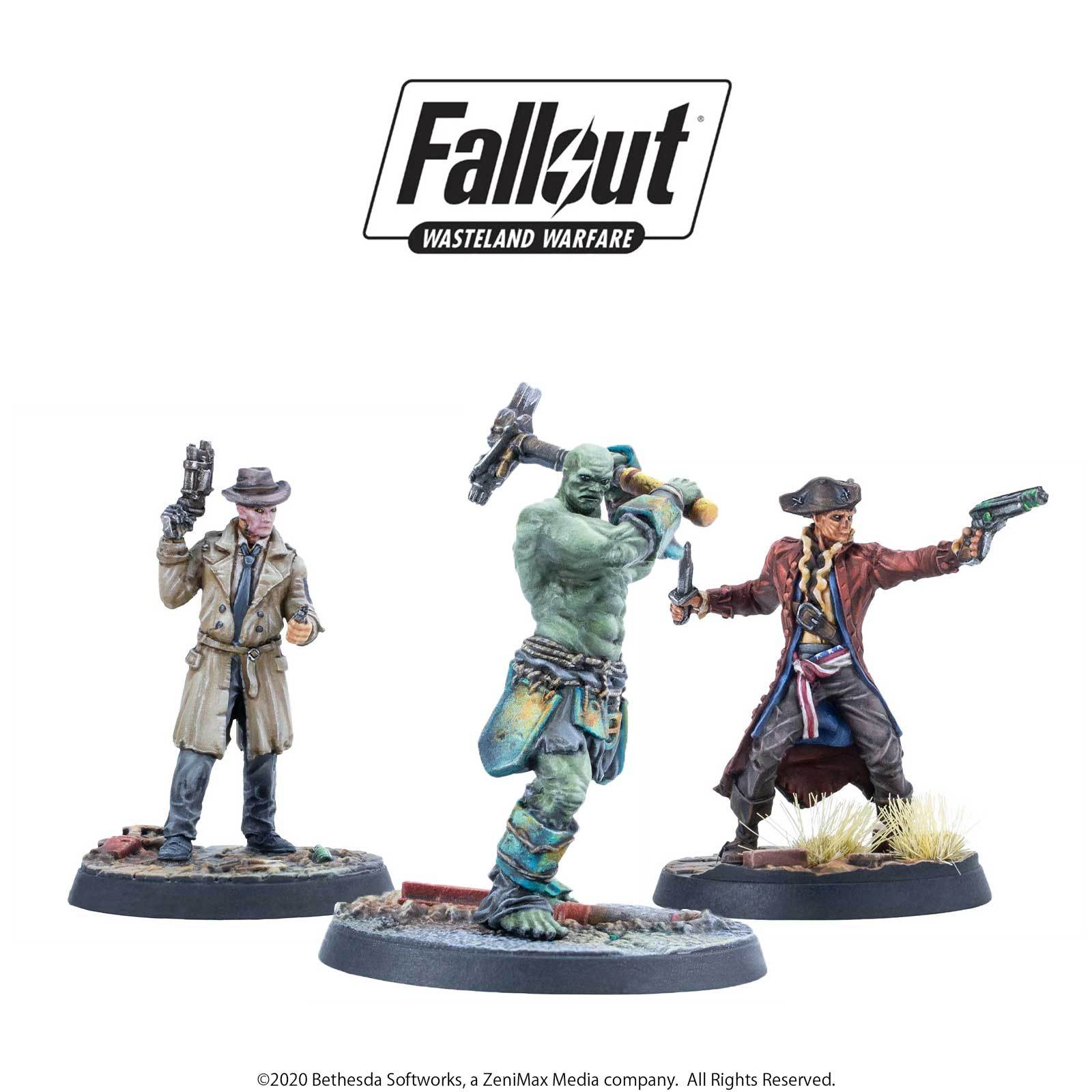 Fallout: Wasteland Warfare - Survivors: Unusual Allies – Modiphius
