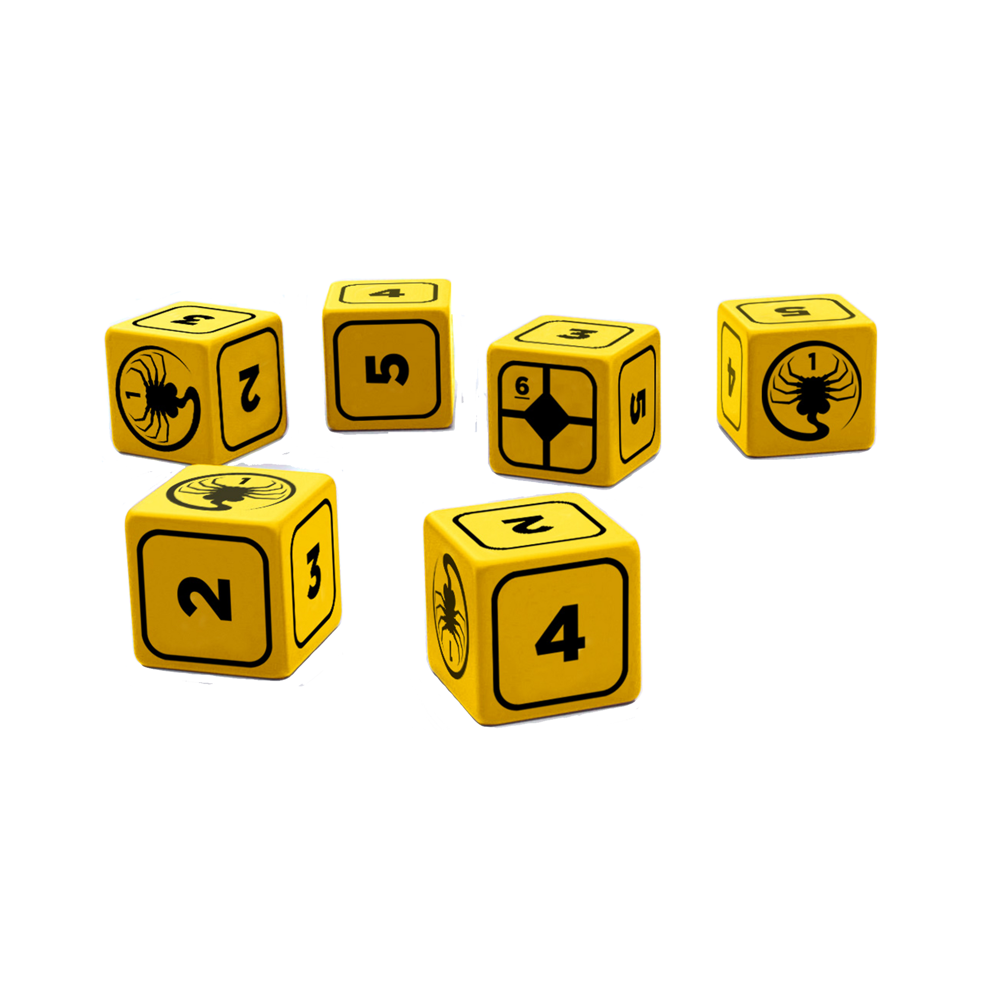 ALIEN RPG Stress Dice Set - Modiphius Entertainment