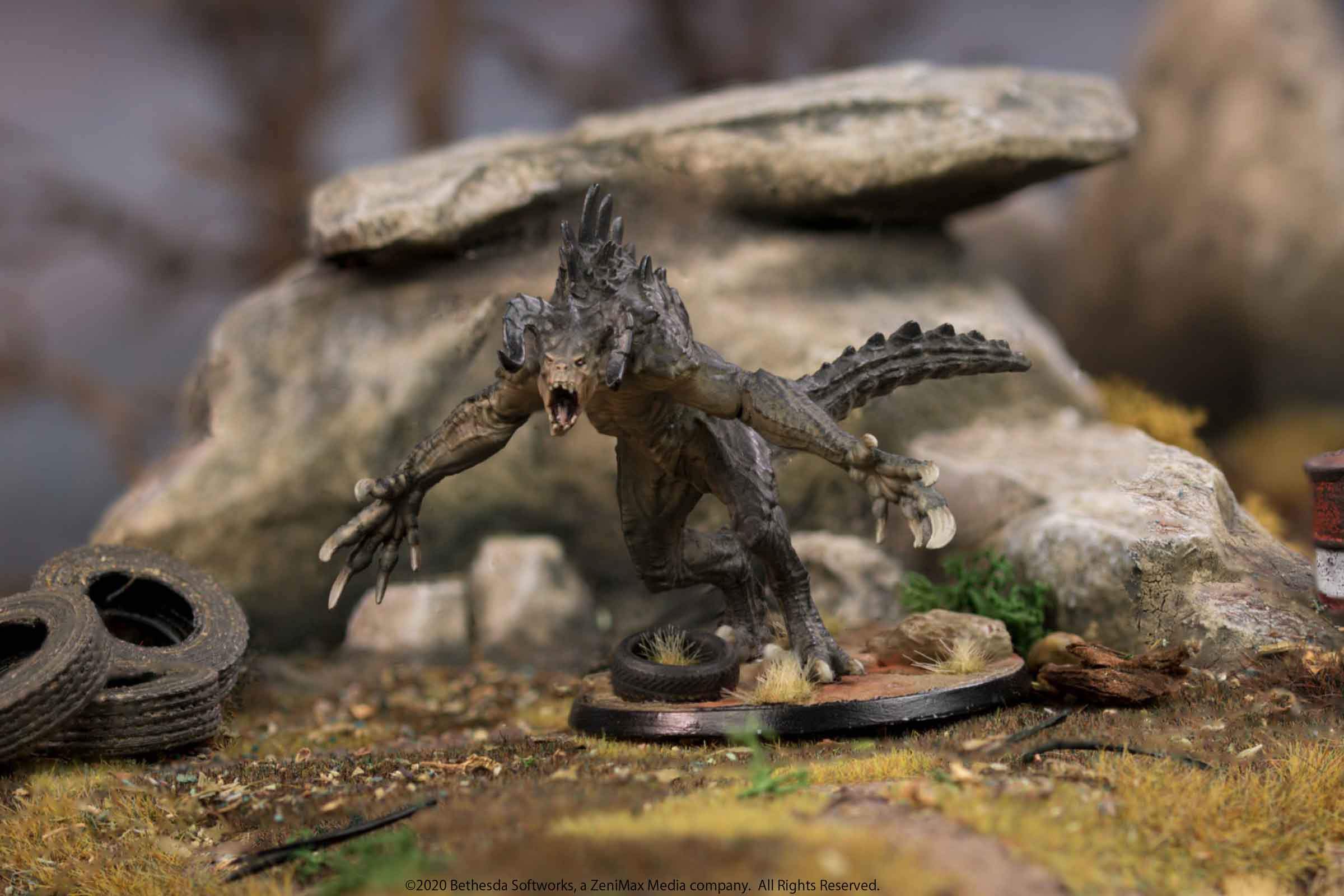 Fallout Miniatures | Wasteland Creatures: Deathclaw (2019