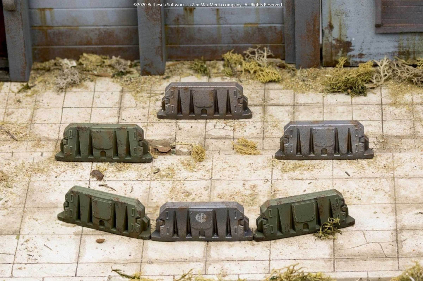 Military Barricades | Fallout: Wasteland Warfare Miniatures