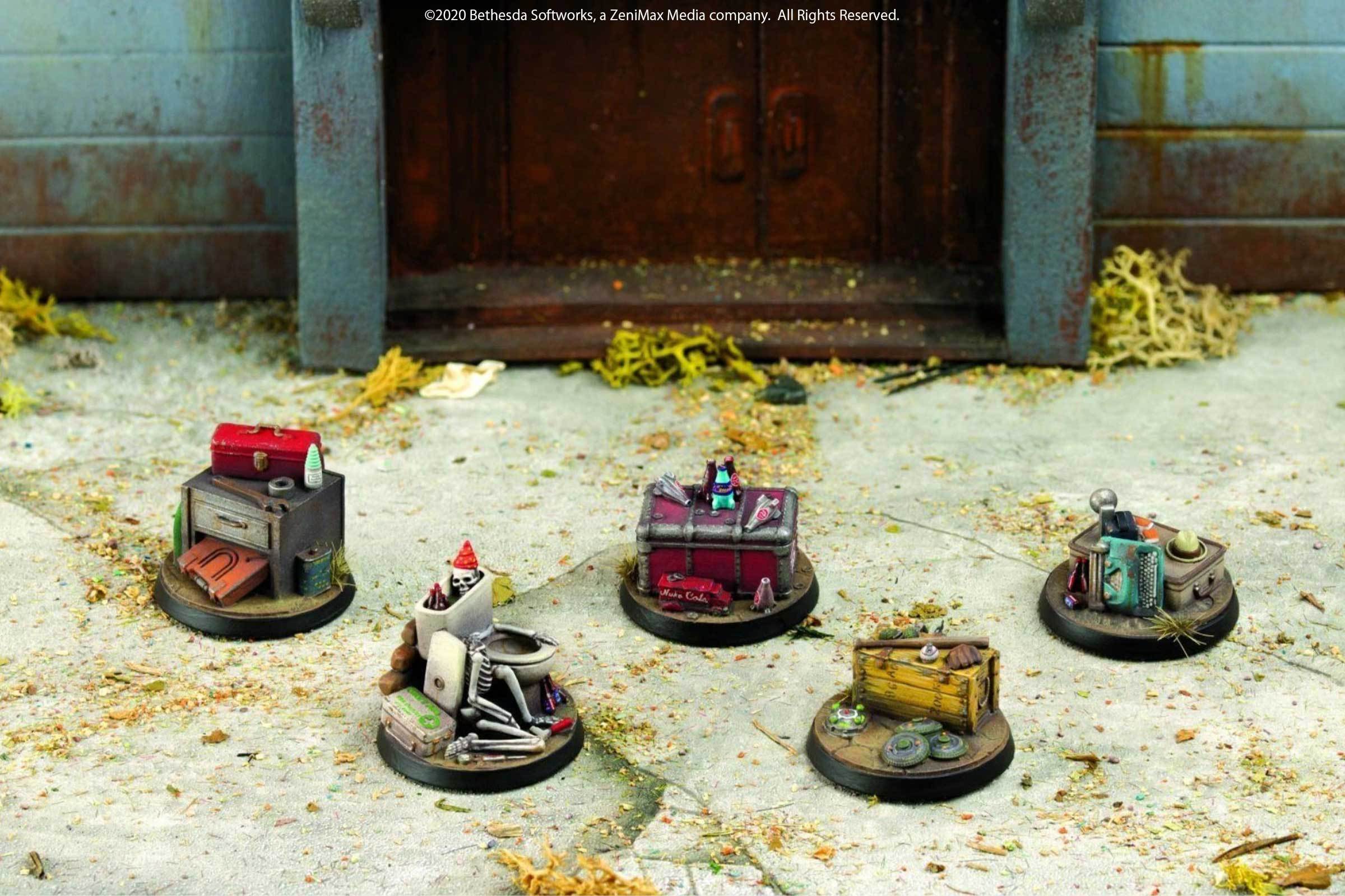 Fallout: Wasteland Warfare - Terrain Expansion: Objective Markers 1 ...