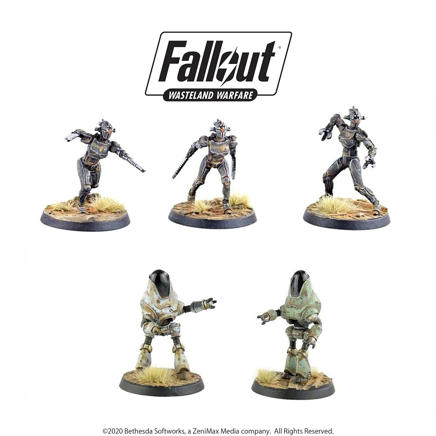 Fallout: Wasteland Warfare - Robots: Assaultrons & Protectrons