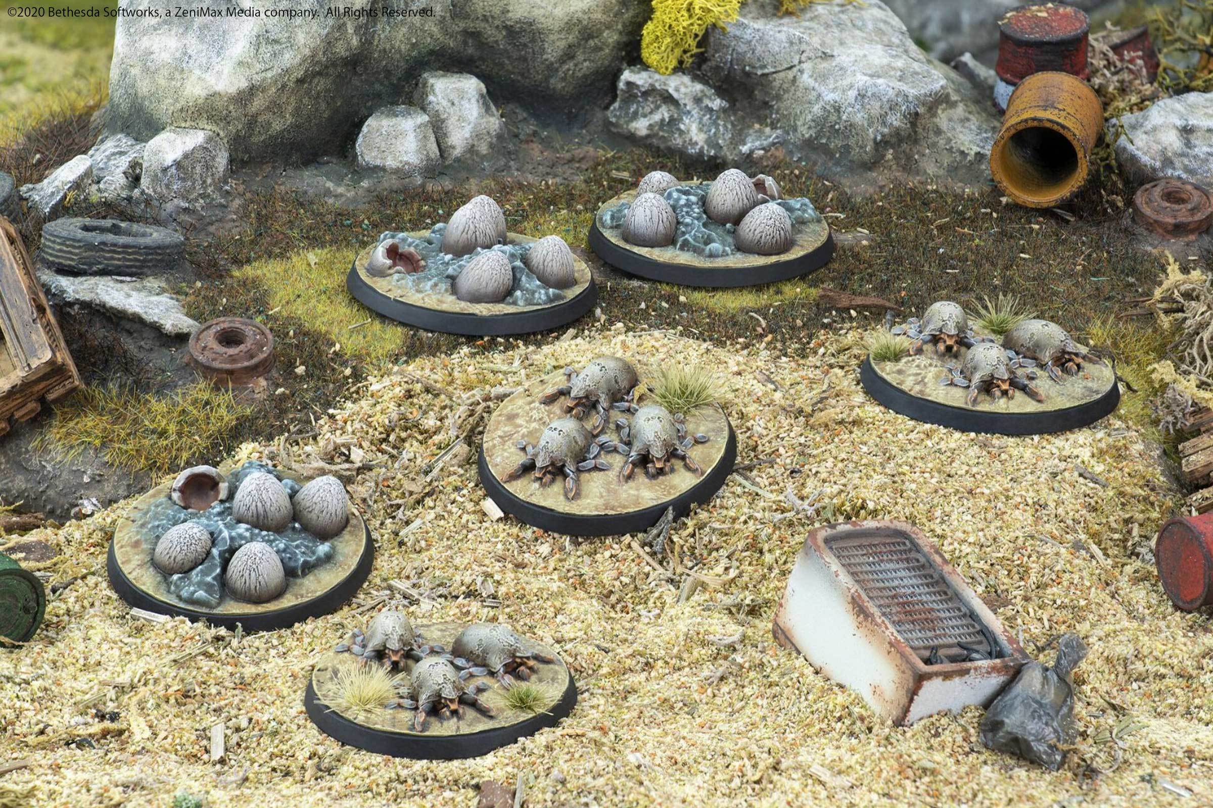 Fallout: Wasteland Warfare - Creatures: Mirelurk Hatchlings + Eggs ...